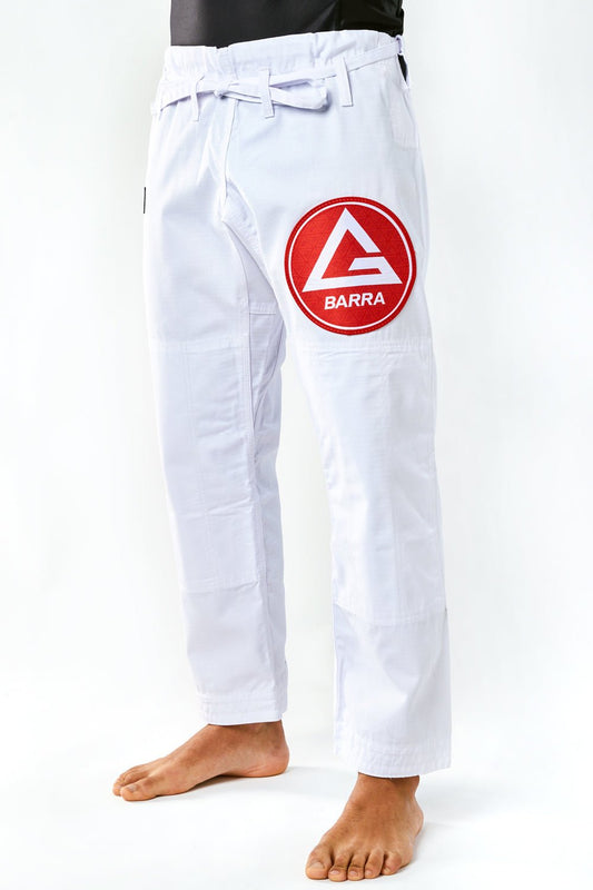 GB Fitted Gi Pants - White