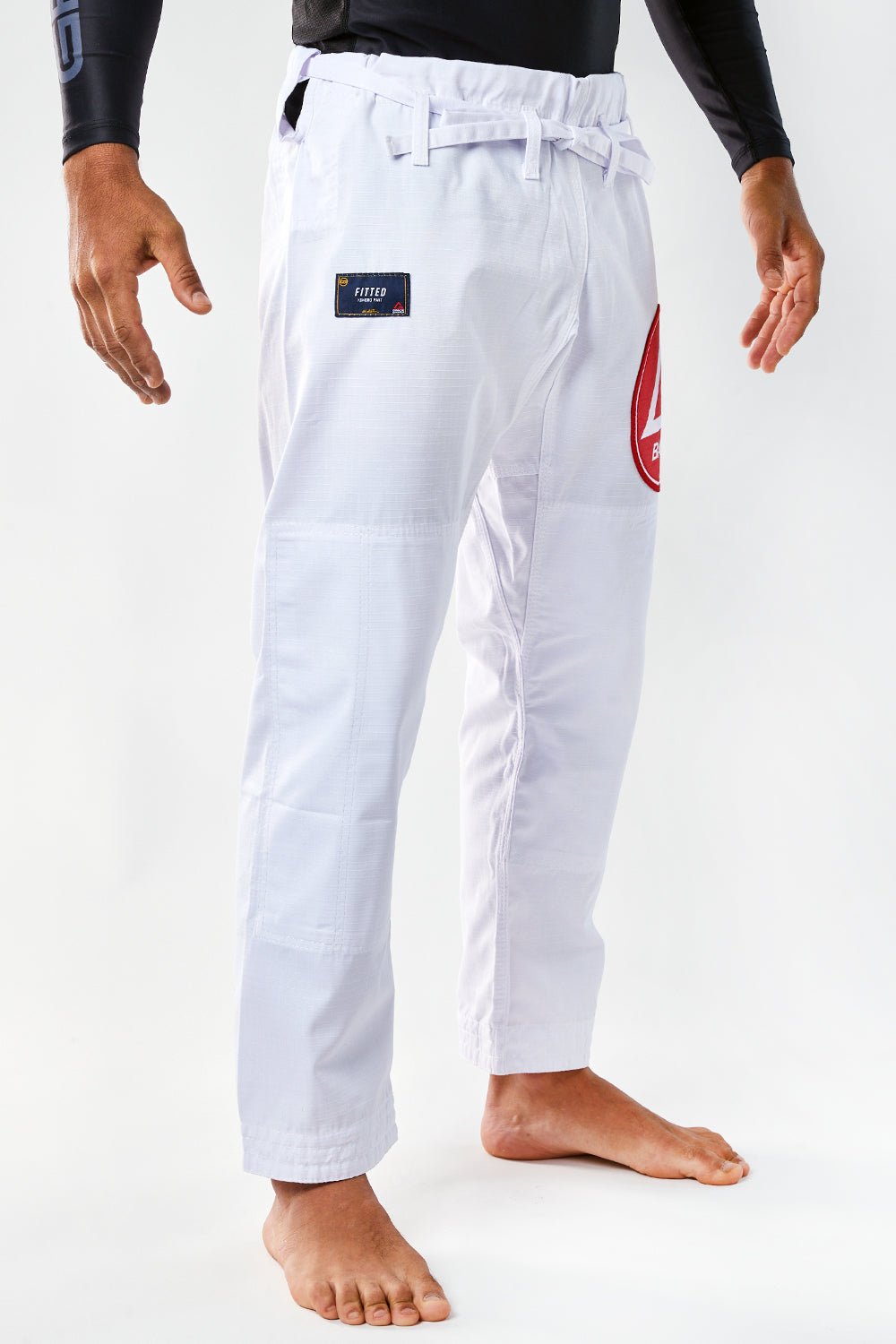 GB Fitted Gi Pants - White