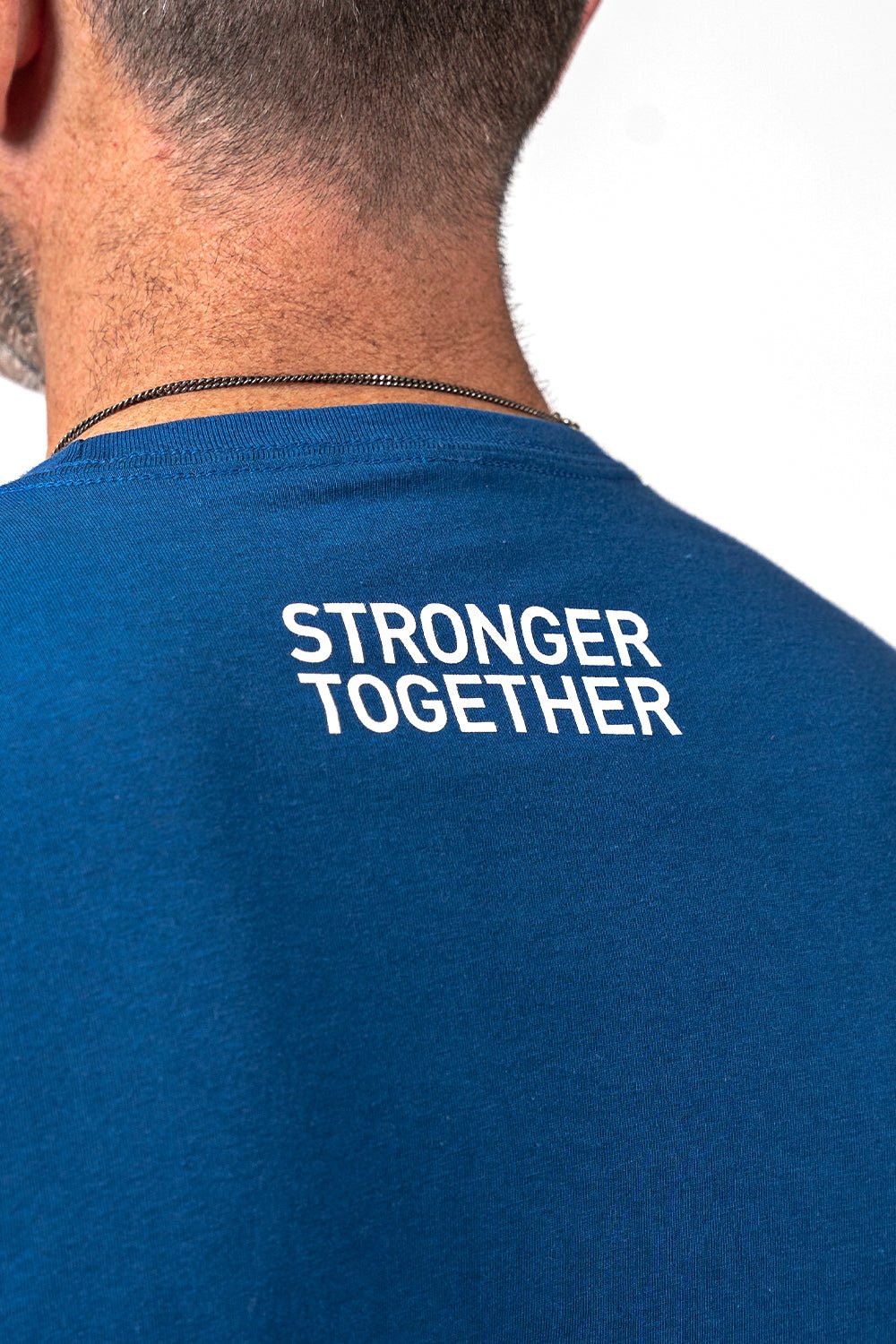 United Together Mens Tee - Cool Blue