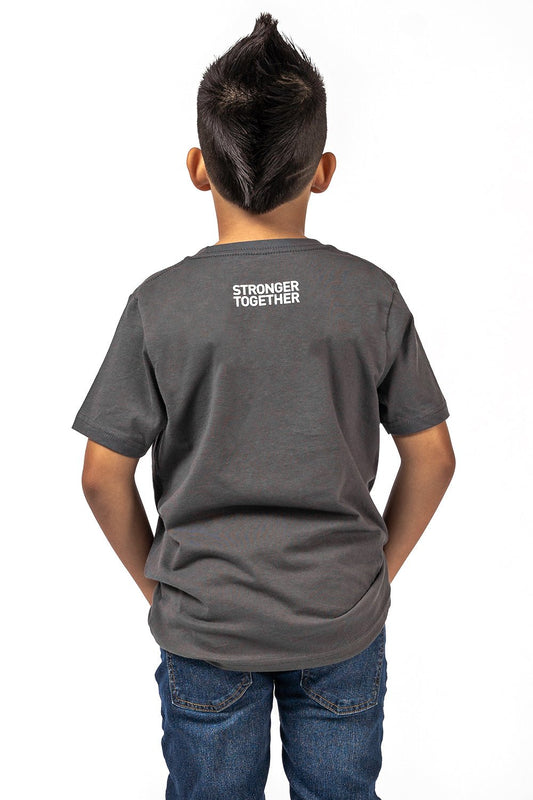 United Together Youth Tee - Dark Grey