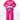 Young girl wearing the pink GBK Lite Ripstop kimono with Red Shield patches, a Gracie Barra lapel patch, and a GB label at the bottom of the jacket. The white belt is tied at the waist, showing a confident and comfortable fit for training.