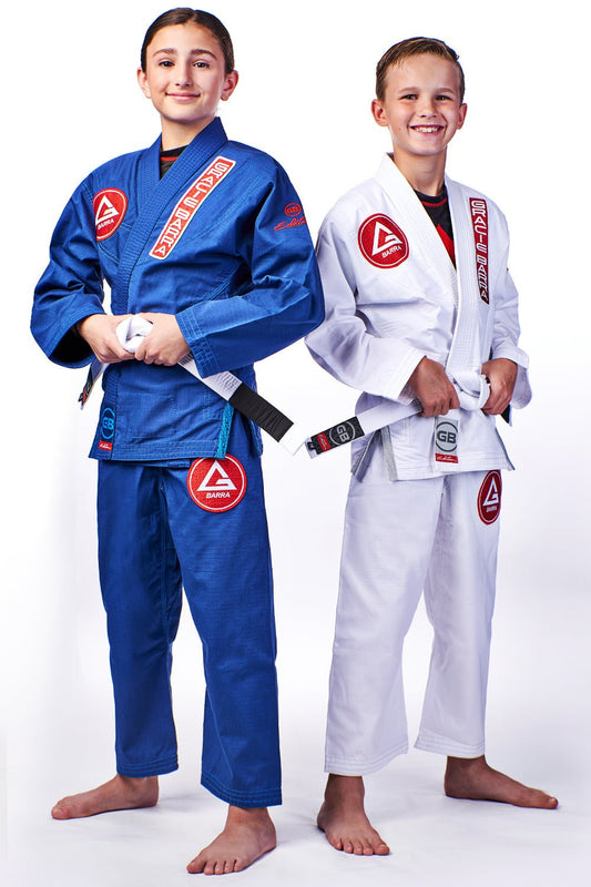 GBK Lite Ripstop Kimono w/ Belt - White