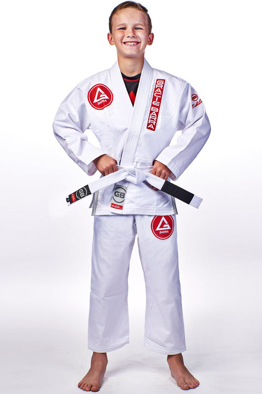 GBK Lite Ripstop Kimono w/ Belt - White