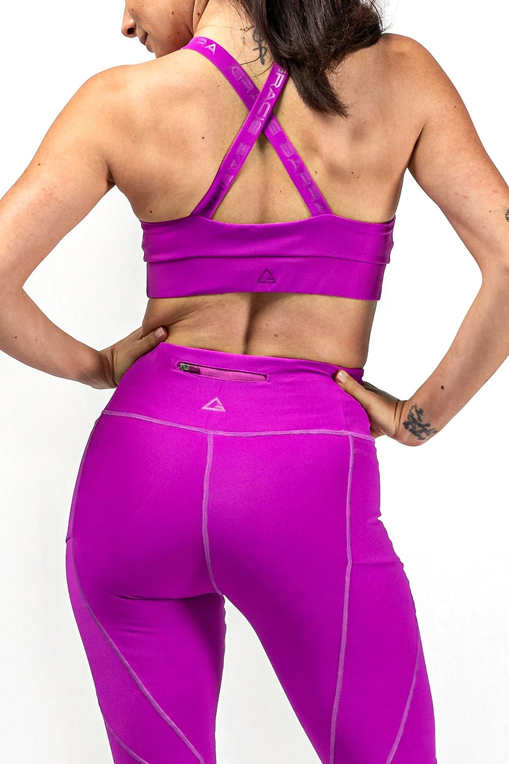 GB Elevate High Waist Leggings - Purple