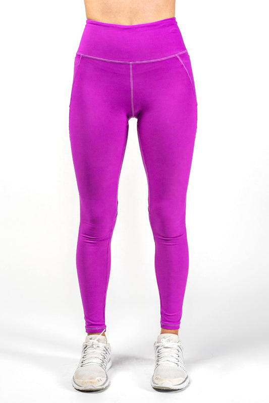 GB Elevate High Waist Leggings - Purple