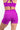 GB Elevate High Waist Shorts - Purple