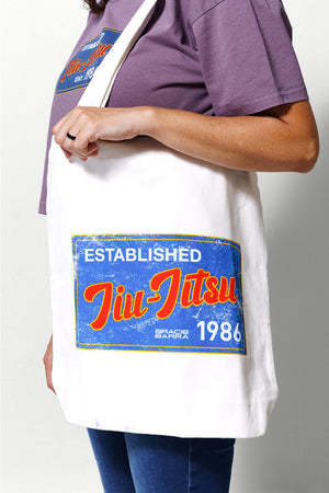 JJ Postcard Tote Bag - Cream