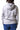 JJ Postcard Womens Hoodie - Grey