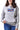 JJ Postcard Womens Hoodie - Grey