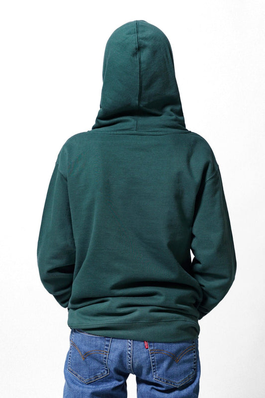 JJ Postcard Youth Hoodie - Green