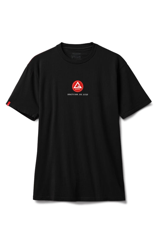 Red Shield Mens Tee - Black