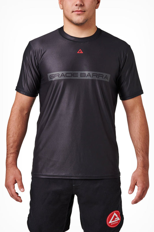 Mens Mesh Training Tshirt V3 - Black