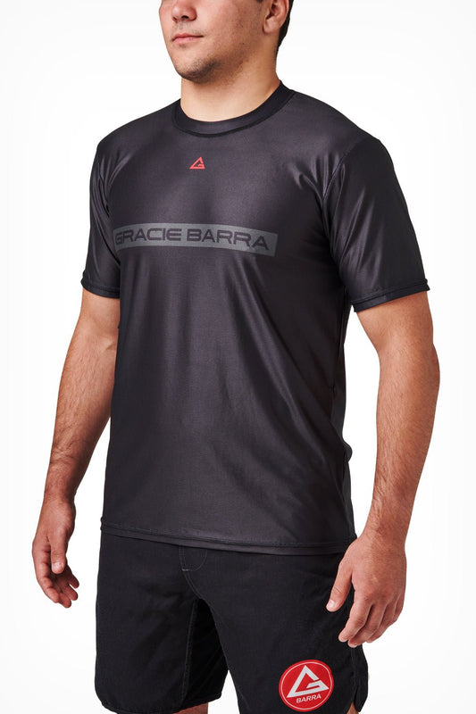 Mens Mesh Training Tshirt V3 - Black