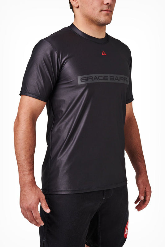 Mens Mesh Training Tshirt V3 - Black