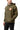 Red Shield Mens Hoodie - Army