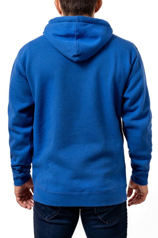 Red Shield Mens Hoodie - Blue