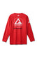 Adidas Mens Comp Team L/S Tech Tee - Red