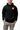 Red Shield Mens Hoodie - Black