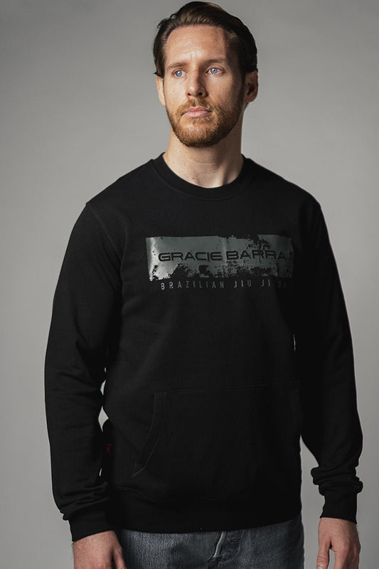 Incognito Linear Crewneck - Black