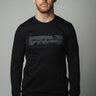 Incognito Linear Mens L/S Tee - Black