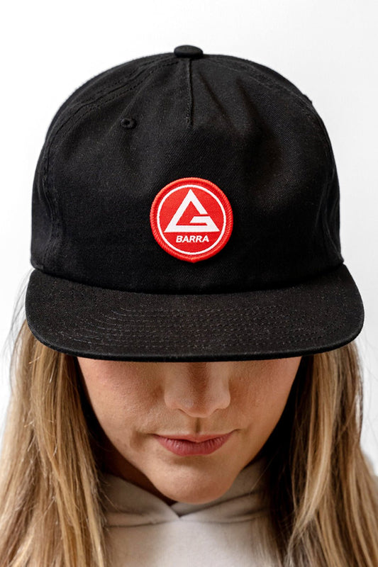 Red Shield Cap - Black