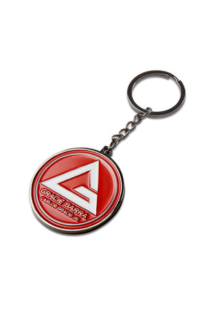 Red Shield Keychain - Red