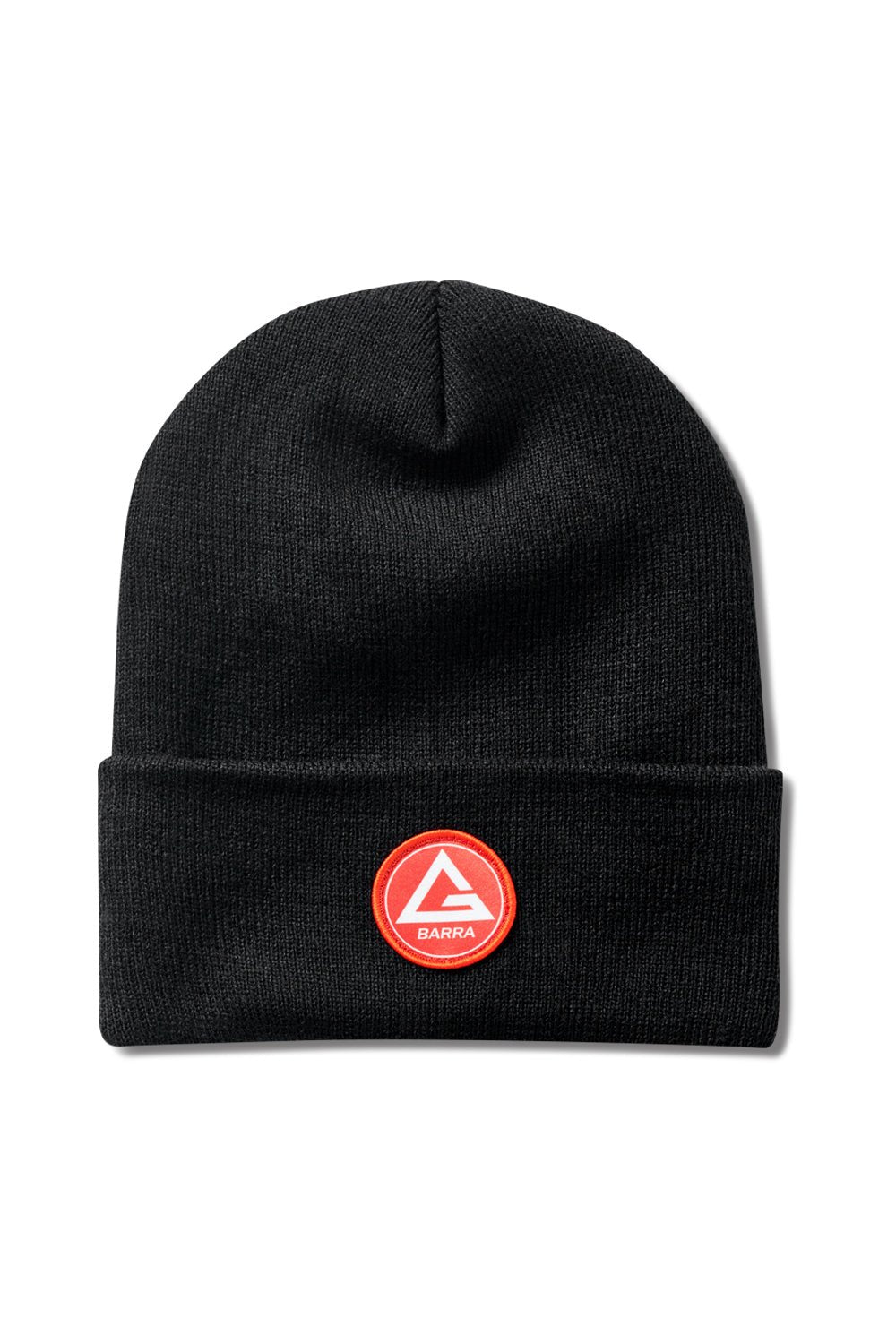 Red Shield Beanie - Black