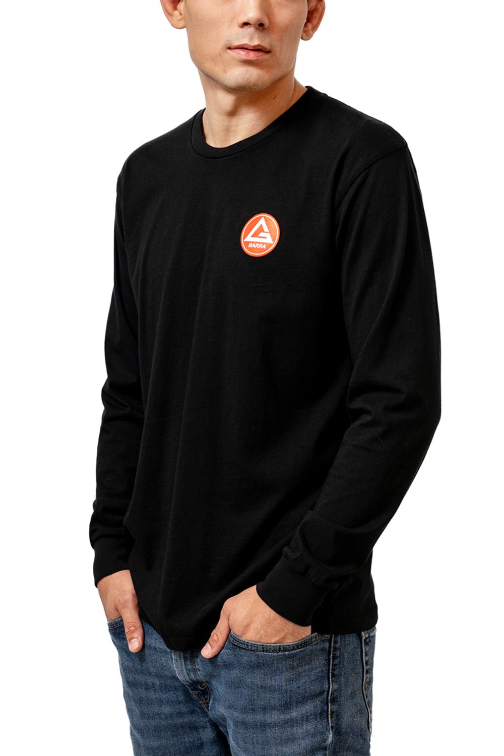 RS Mens L/S Tee - Black