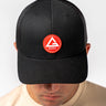 Red Shield Trucker Cap - Black