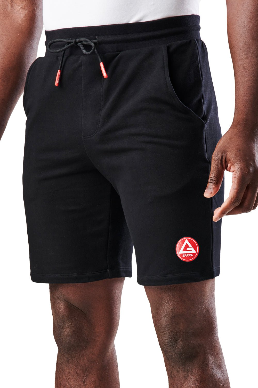 Red Shield Classic Lounge Short - Black