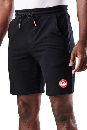 Red Shield Classic Lounge Short - Black