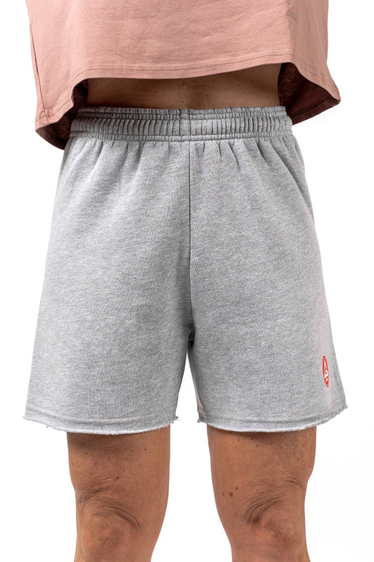 Red Shield Womens Short - Grey