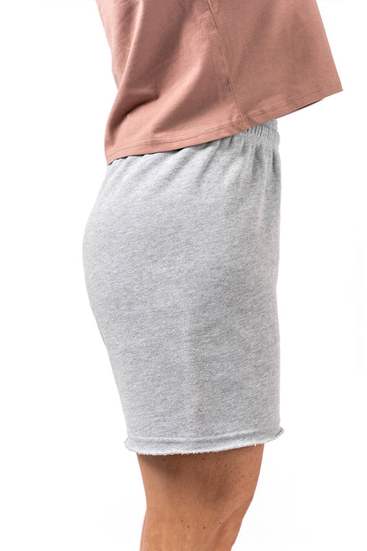 Red Shield Womens Short - Grey