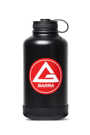 64 oz Red Shield Classic Stainless Steel Growler - Black