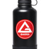 64 oz Red Shield Classic Stainless Steel Growler - Black