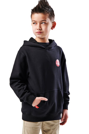Red Shield Classic Youth Hoodie - Black