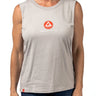 Red Shield Womens Tank - Grey