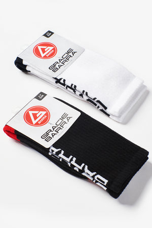 Stacked Socks *Made In USA* - White