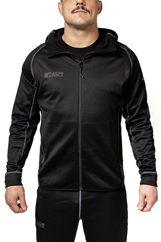 Incognito Mens Track Jacket - Black