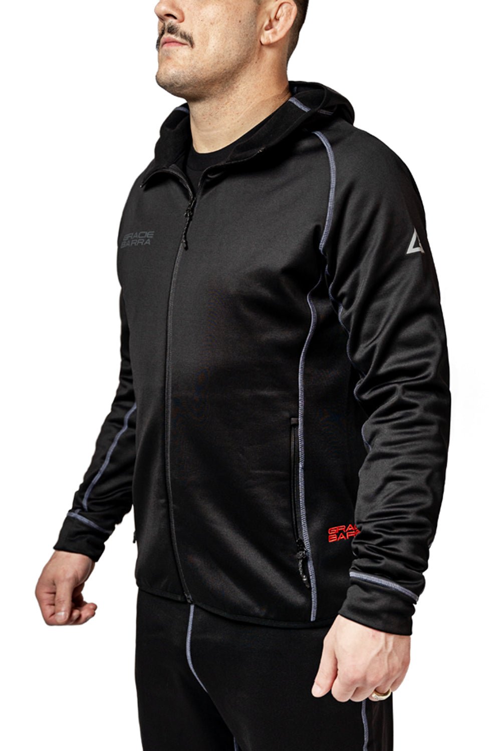 Incognito Mens Track Jacket - Black