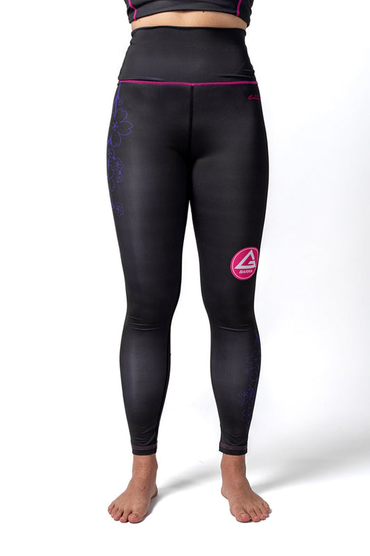 GB Sakura Womens Compression Pants - Black