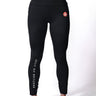 Red Shield Leggings - Black