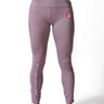 Red Shield Leggings - Mauve