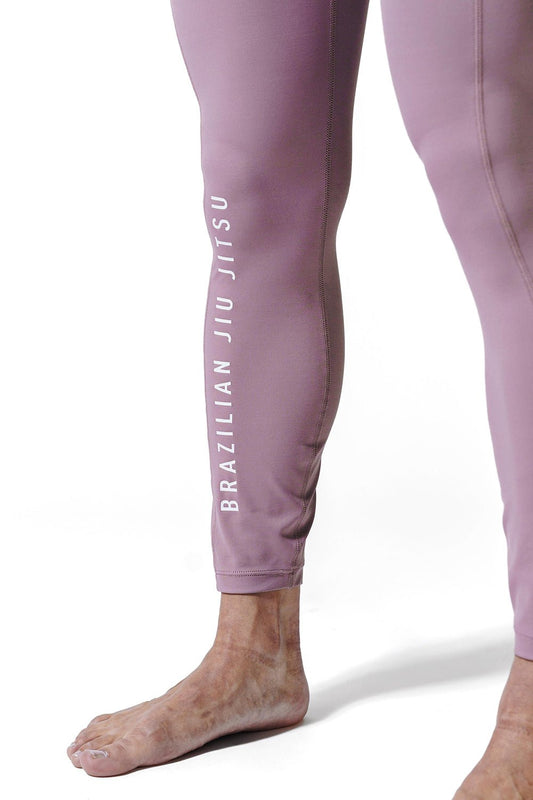 Red Shield Leggings - Mauve