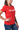 Adidas Womens Comp Team Tee - Red