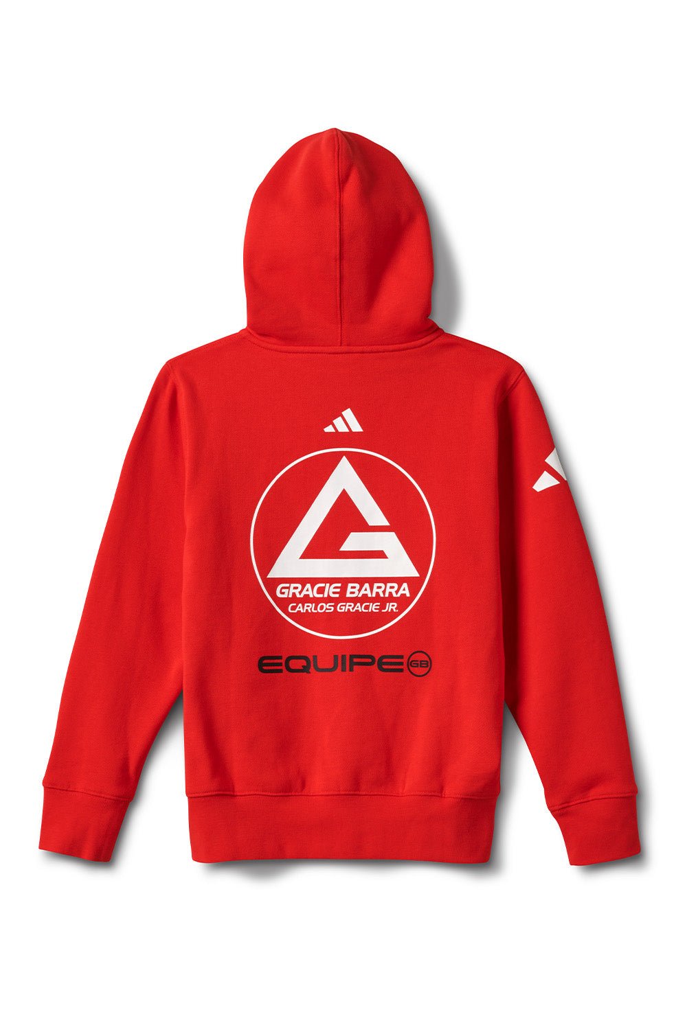Adidas Youth Comp Team Zip Hoodie- Red