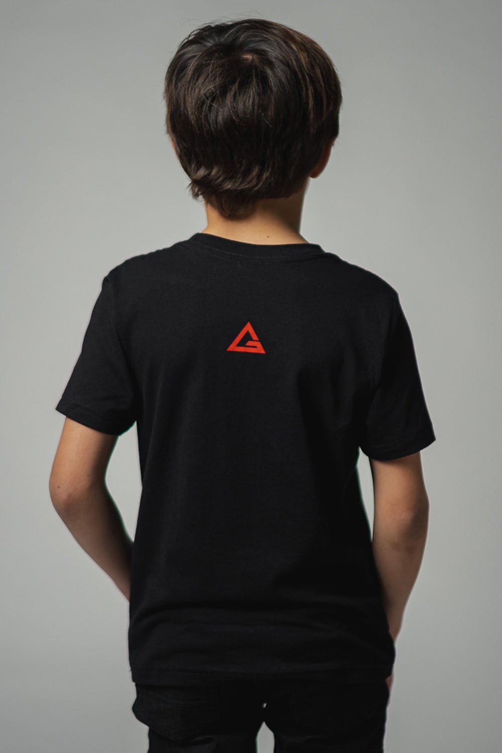 Incognito Linear Youth Tee - Black